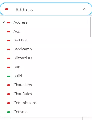 Mobile Intent Dropdown