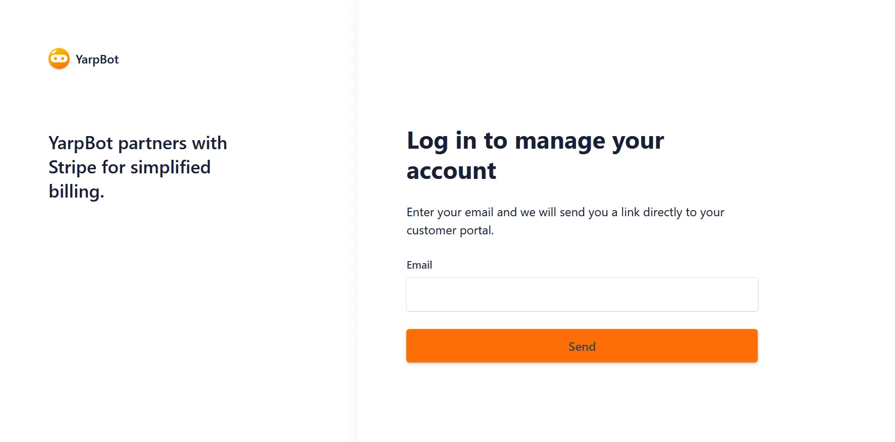 Stripe Login